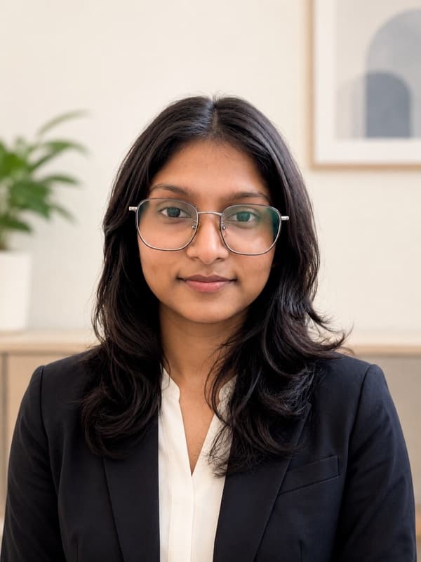 Portrait of Jiya Saha, Co-founder of Terrasafe India